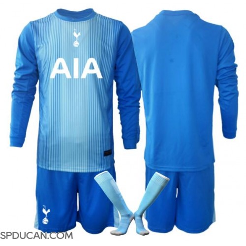 Dječji Nogometni Dres Tottenham Hotspur Golmanski Gostujuci 2025-26 Dugi Rukav (+ Kratke hlače)